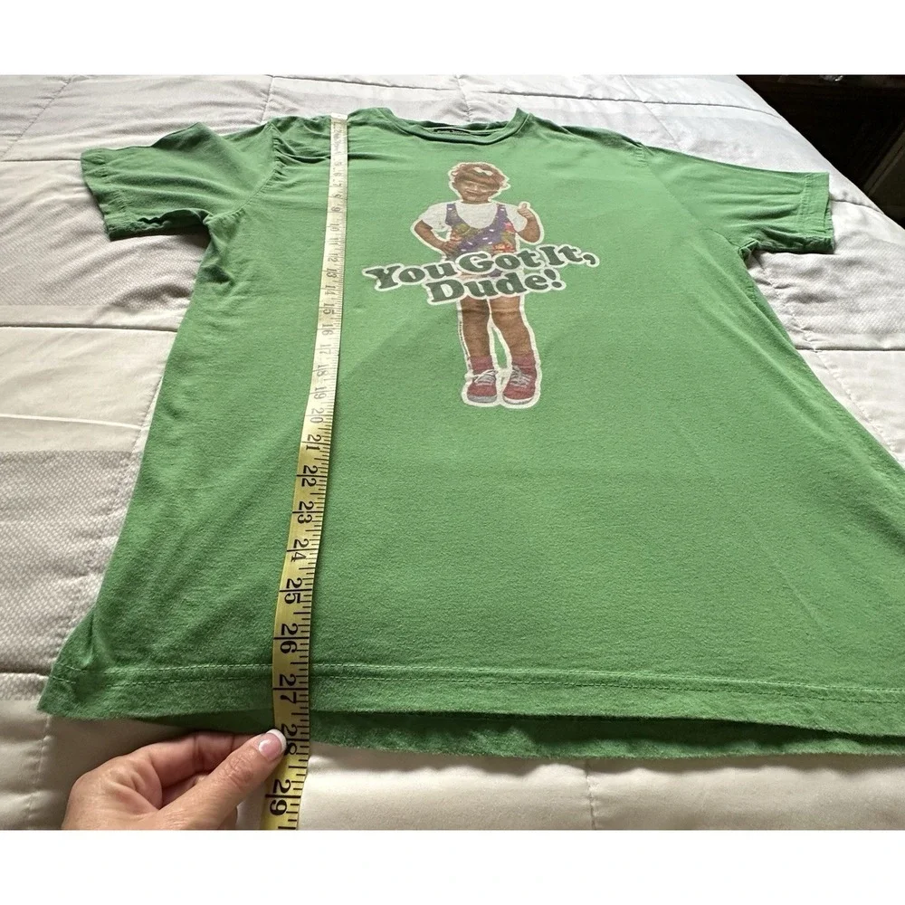 VTG Full House Michelle Tanner "You Got It Dude" Green Shirt Official M-L RARE - Picture 4 of 8